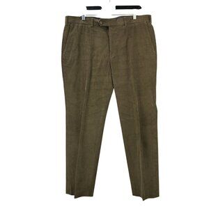 Ralph Lauren Corduroy Pants Mens 38x30 Tan/Brown Black Label Stretch Classic Fit